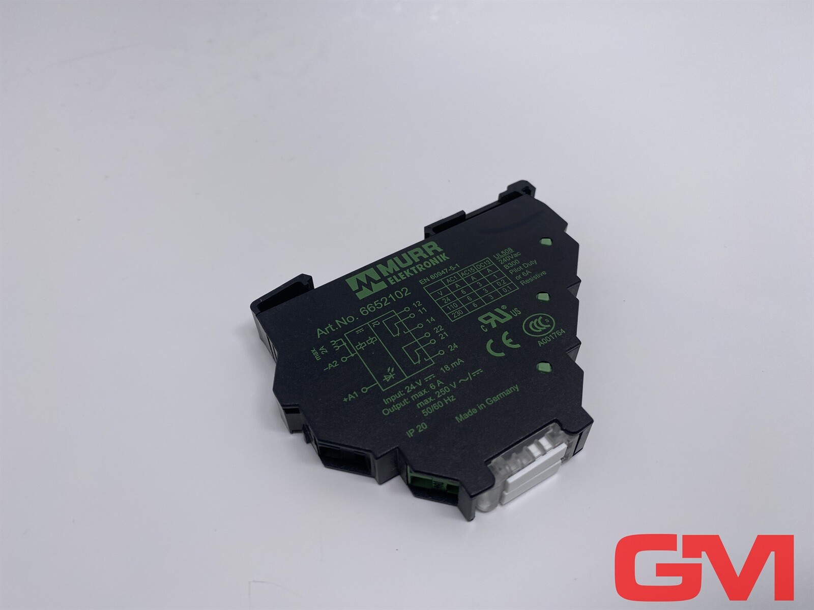 Murrelektronik Output Relay MIRO 12.4 24VDC-2U Relay 6652102 Slightly Damaged