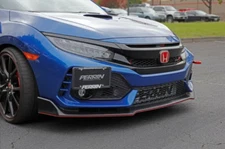 Perrin License Plate Frame Relocation Kit For 2017-2021 Honda Civic Si / Type-R