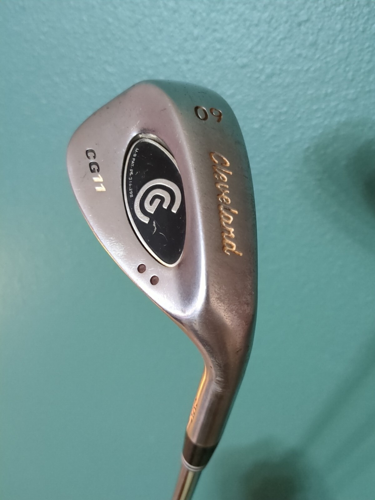 Cleveland CG11 Lob Wedge 60* Mens RH Steel Wedge Flex Three Dots High Bounce
