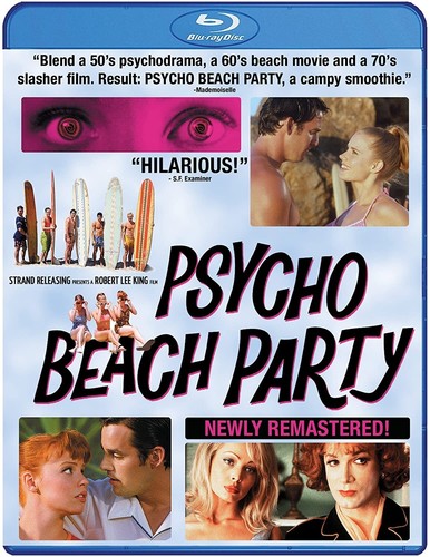 Psycho Beach Party Slasher Spoof Classic Comedy Indie Movie on Blu-ray LAST ONE