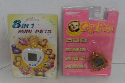 GIGA PETS Compu Kitty New Unopened Sealed Original 1997 Tiger Toys BONUS 8 IN 1