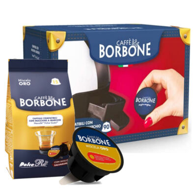 Kapseln Kaffee Bourbon Mischung GOLD kompatibel Dolce Gusto Nescafe* Gratis