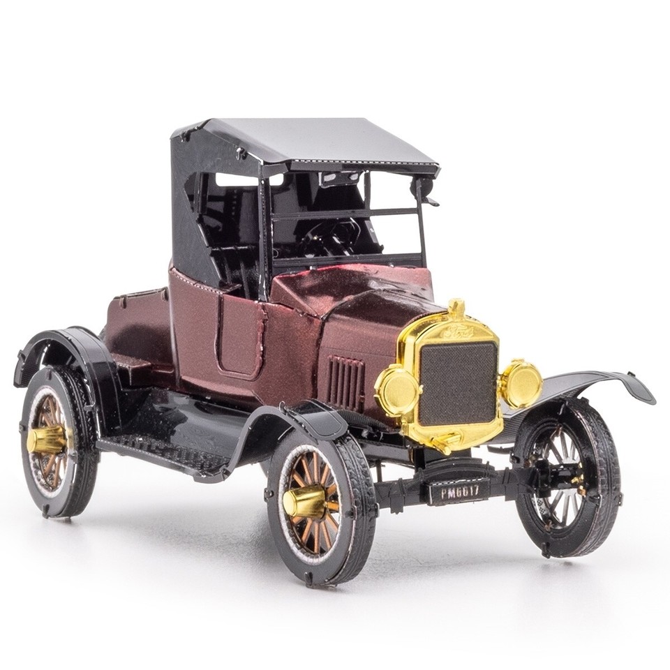 Fascinations Metal Earth 1925 FORD MODEL T RUNABOUT 3D Steel Model Kit ...