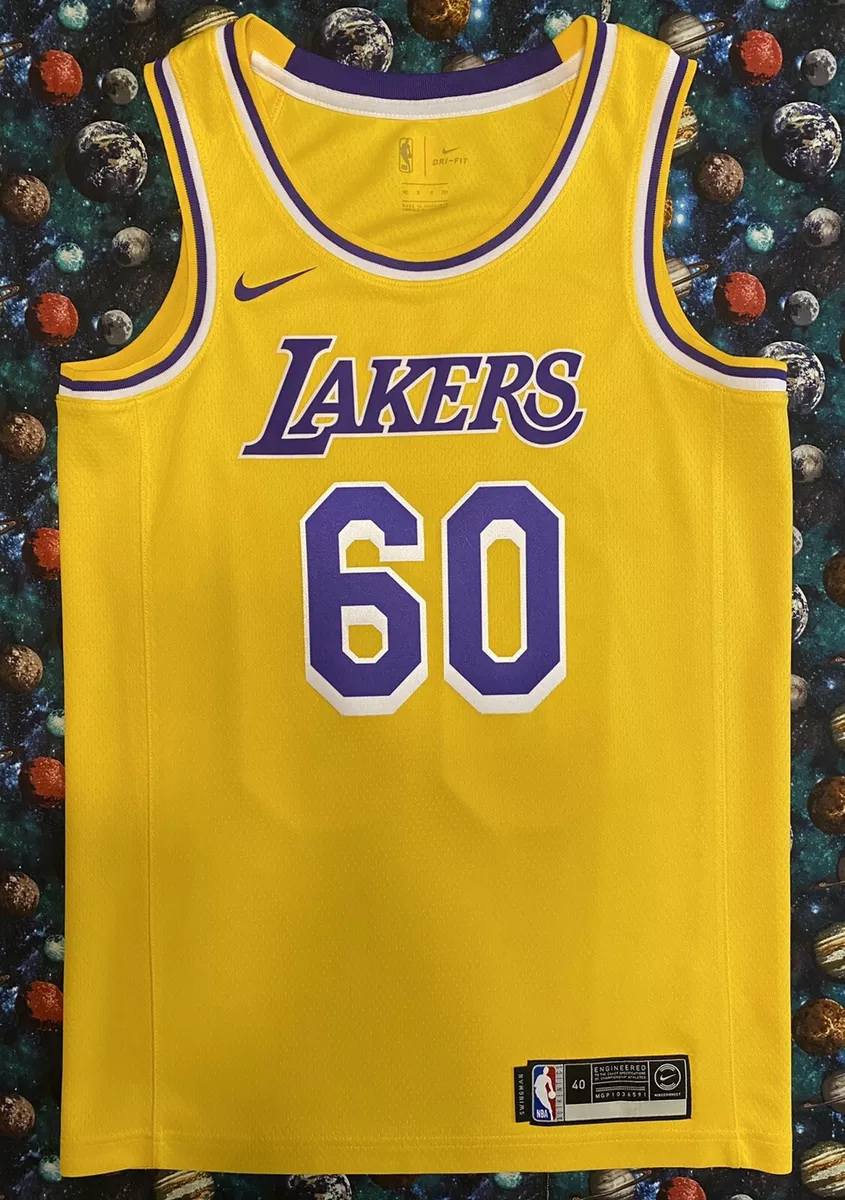 Custom Nike NBA Los Angeles LA Lakers Nipsey Hussle Basketball Jersey