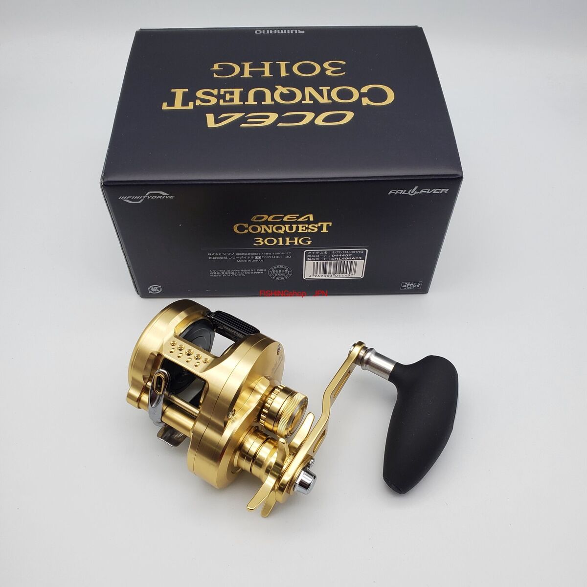 Shimano 22 OCEA Conquest 301HG Left Handle Bait Reel | eBay Shimano 22 OCEA Conquest 301HG Left Handle Bait Reel | eBay