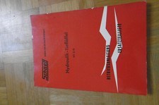 Betriebsanleitung Ersatzteilliste Schaeff Hydraulik-Tieflöffel HT2/B von 1966