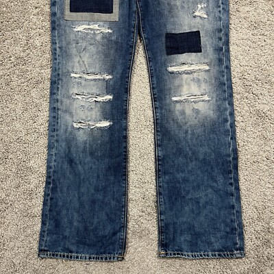 True Religion Men's Jeans Size 36 Ricky Relaxed Straight