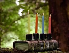 SPELL CANDLES - Witch Pagan Ritual Love Wisdom Fortune Witchcraft