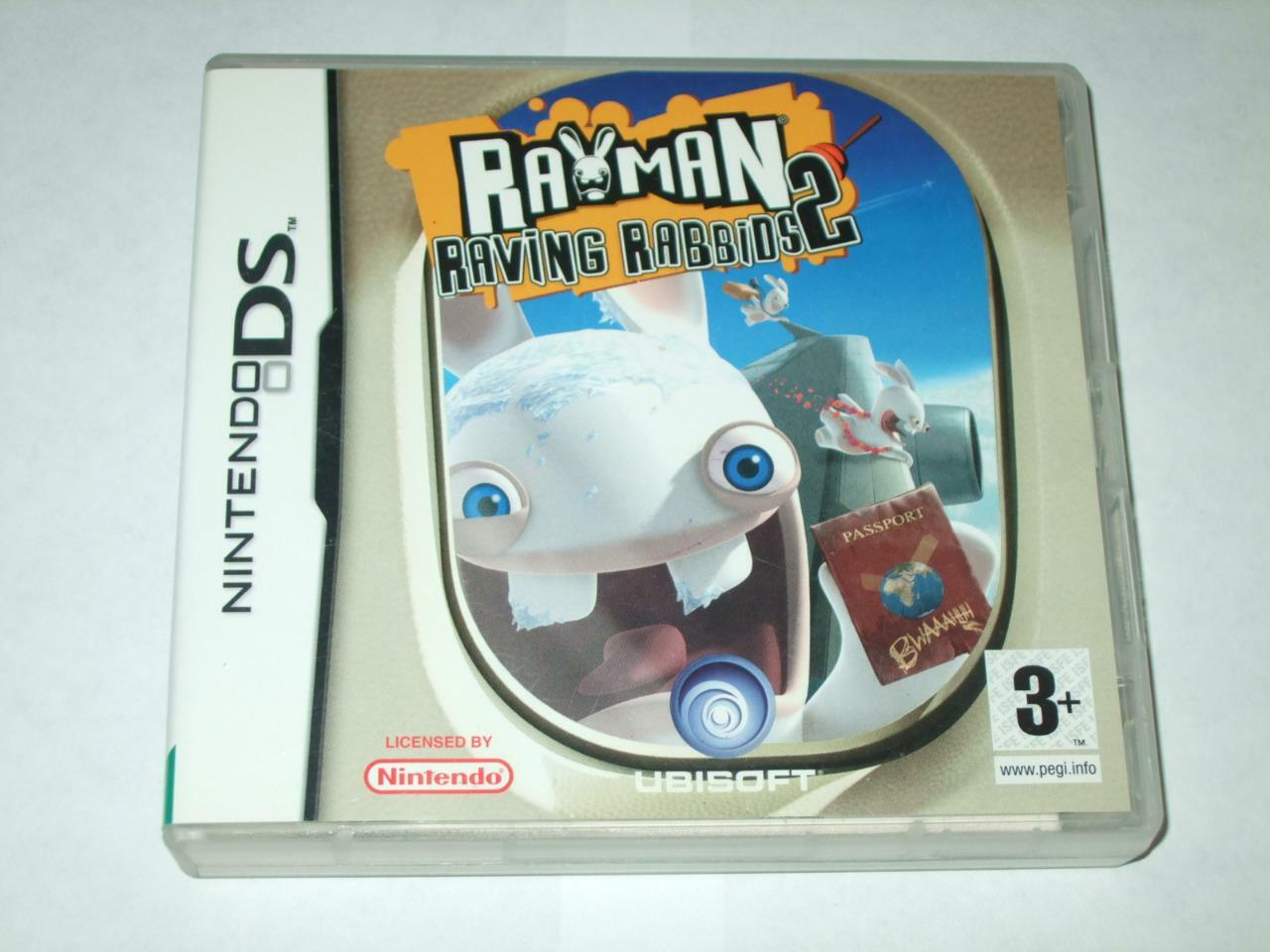 Rayman Raving Rabbids 2  Nintendo DS Game  ""FREE UK  P&P""