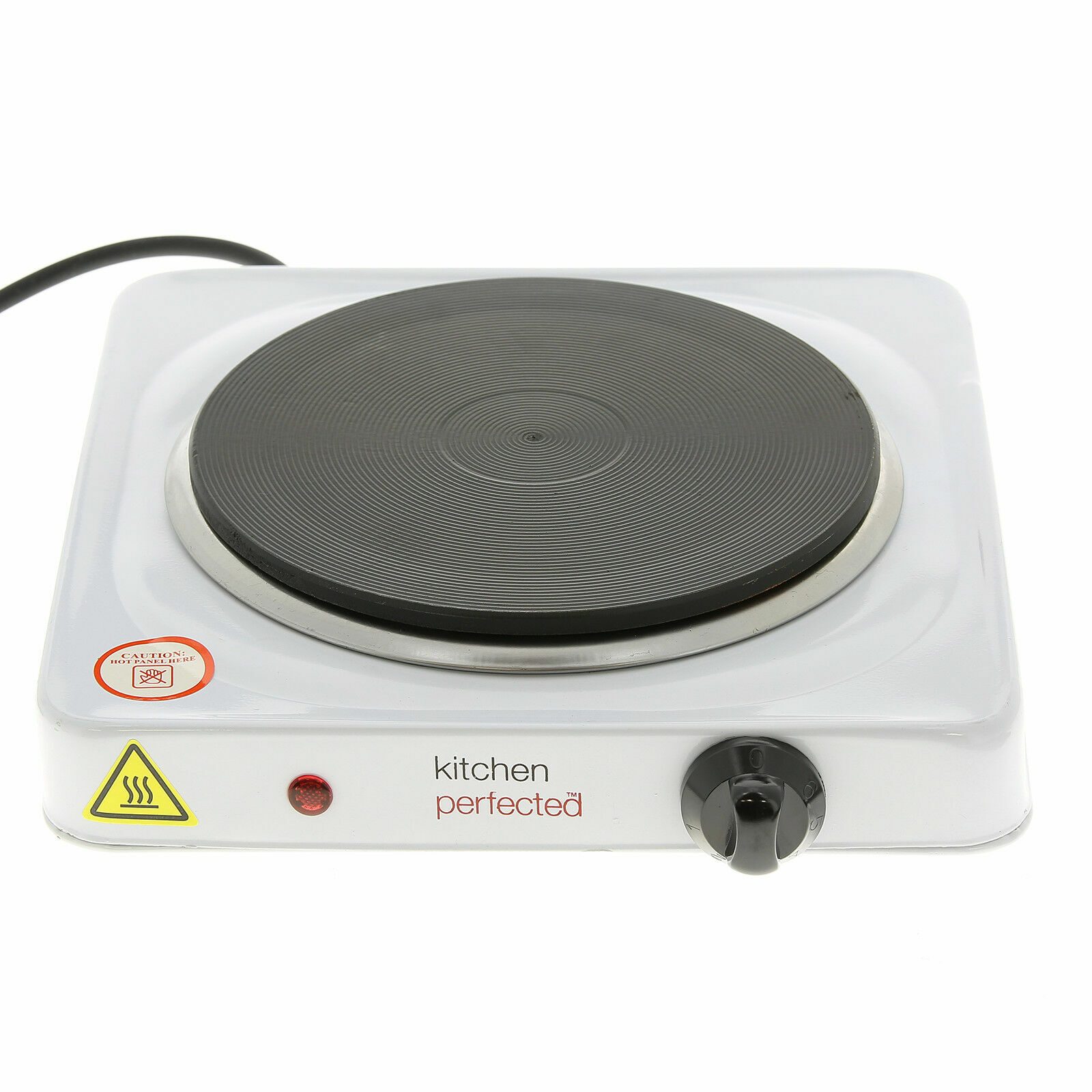 Lloytron 1500W Electric Portable Single Hob Plate Hotplate Mini Cooker