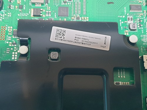 MAIN AV BOARD MB SAMSUNG UE43AU7100K TV BN94-16891J BN96-54206W SCREEN:PT140GT10 - 第 3/3 張圖片