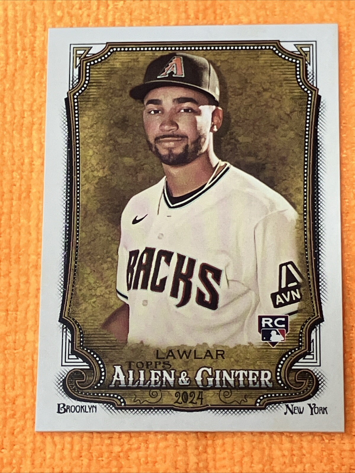 Jordan Lawlar RC 2024 Topps Allen & Ginter #99 Rookie Card Arizona Diamondbacks