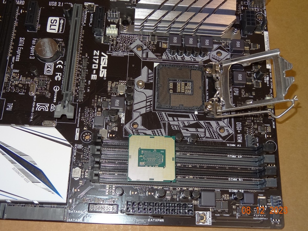 Intel Core i7-6700 vs asus LGA 1151