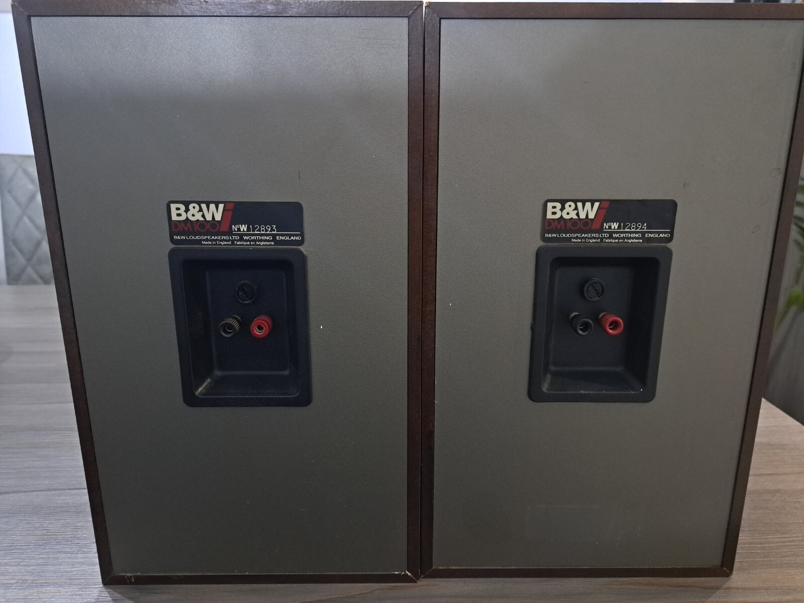 B&W Dm100 Vintage Speakers eBay