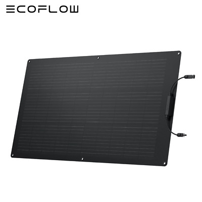 ECOFLOW 100W Flexibles IP68 Solarpanel  Photovoltaik Solarmodule für Wohnmobil