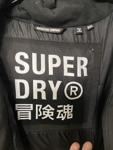AUTHENTIC SUPERDRY MENS JACKET 2xl - Picture 3 of 5