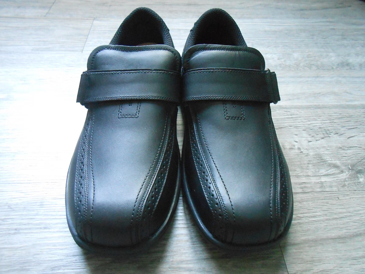 Orthofeet Lincoln Loafers Mens 11 4E X-Wide Black Leather Loafers Orthopedic 585 Orthofeet Loafer Black Casual Shoes for Men for sale | eBay main image 3