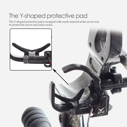 Drop Away Arrow Rest Full Containment Arrow Rest Archery Accessory for Compound - Picture 7 of 12