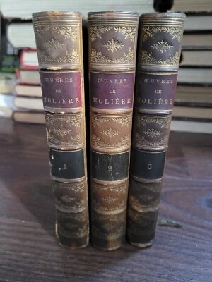 Oeuvres de Molière. Garnier frères. 1878. Tomes 1 à 3. - Photo 1/4