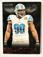 2013 Panini Black Ndamukong Suh Parallel Card SP #/399 Lions Legend!