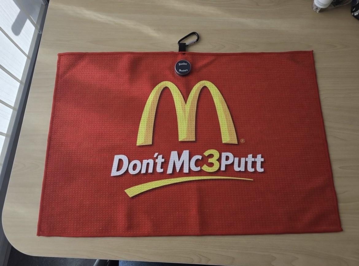 Funny Golf Towel, Magnetic/ With Clip - Golf Gift For Him