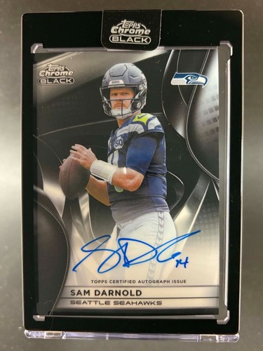 2025 Topps Chrome Sam Darnold Chrome Autographs (RAW)
