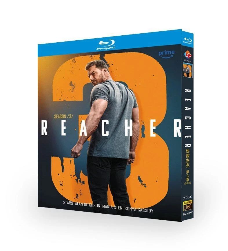 Reacher Season 3 (2025) Series 2-Discs Box Set