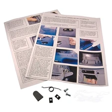 1987-1993 Fox Body Mustang Ash Tray Door Repair Kit - E7ZZ-6104499-P