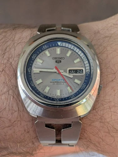 Vintage '97 Seiko JDM Sports Diver Reissue 7S26-0050 Watch, Orig Band, Works