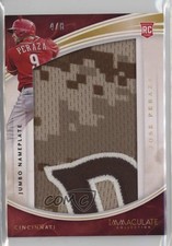 2016 Panini Immaculate Immaculate Jumbo Nameplate /6 Jose Peraza #IJ-JZ 1u6