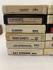 Lot Of 18 8 Track Tapes - UNTESTED - As Is - Mixed Artists