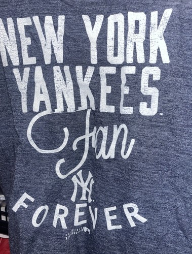 Camiseta sin mangas MLB auténtica de los New York Yankees Fan Racer espalda niñas talla XL 16 - Imagen 2 de 5