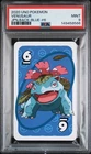 2020 UNO POKEMON JAPANESE BACK-BLUE-#6 VENUSAUR PSA 9