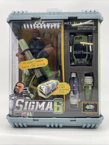 Hasbro G.I. Joe Sigma 6 HEAVY DUTY Action Figure! New In Box!