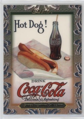 1995 Collect-A-Card Coca-Cola Super Premium Paper Sign 1915 #25 0kb5