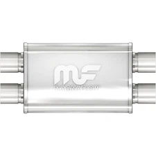 MagnaFlow Performance Exhaust Muffler 11386: 2.5" Inlet/Outlet, 4x9x14"