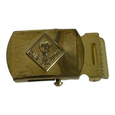 Vintage 1950s to 1960s Cub Scouts Belt Buckle BSA Embossed Bear