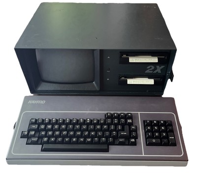 Vintage Kaypro II Portable Computer 2X PN 81-025 Untested