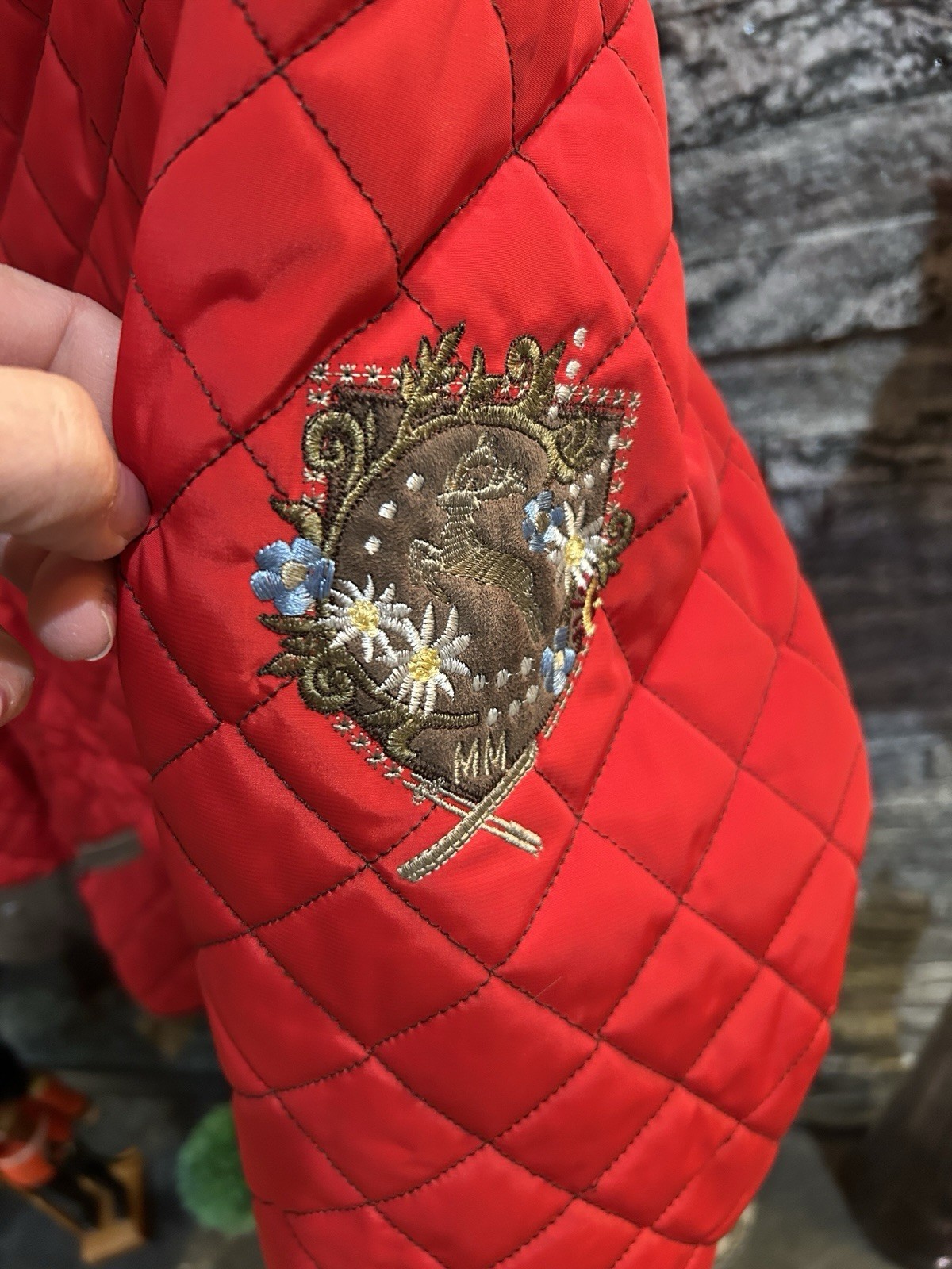 luxury Miller ski winter Jacket, patch Shield dee… - image 6