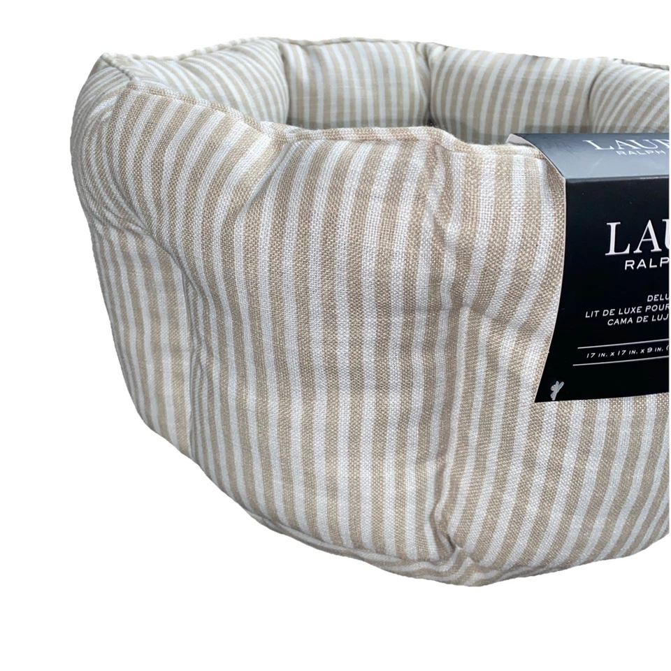 Ralph Lauren Small Dog/ Cat  Soft Striped Tan - Image 2 of 4