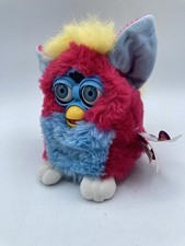 Tiger Electronics Furby 70-800 NEW WITH TAGS TESTED WORKS Blue Red Yellow