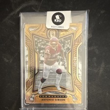 2022 Panini Gold Standard Serial Numbered Antonio Gibson White Gold 49 /49 #94