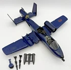 VTG GI Joe Cobra Rattler Jet ARAH Incomplete Parts Lot Hasbro 1984