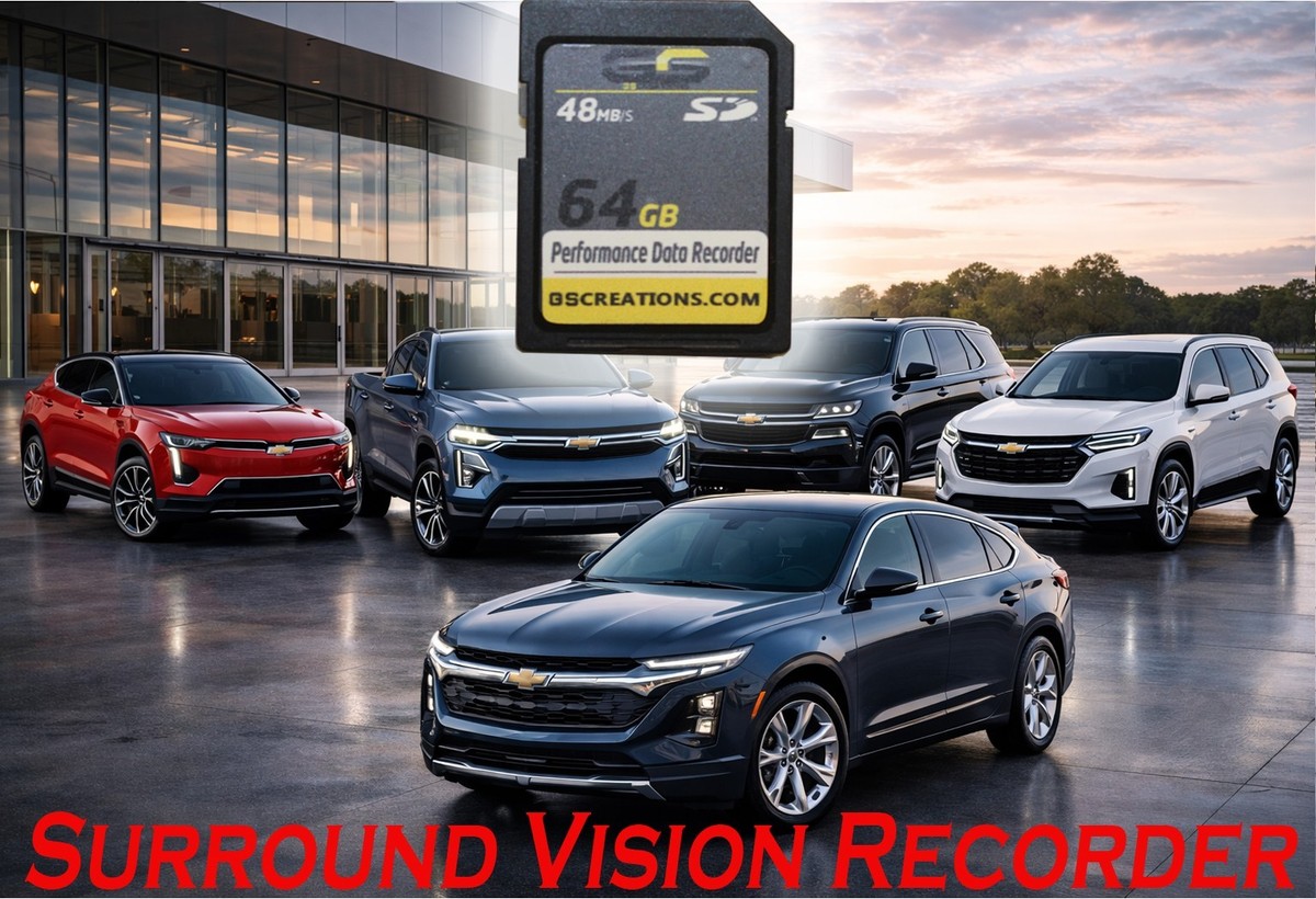 Surround Vision Recorder 64GB Memory Card For Blazer Equinox