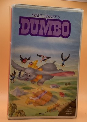 Dumbo VHS Disney Clamshell Black Diamond Early Variant **Buy 2 Get 1 Free**