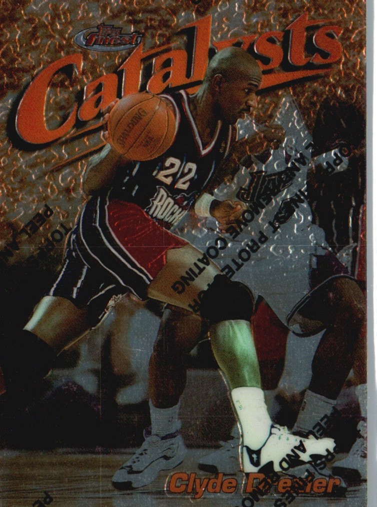 1997-98 Finest #6 Clyde Drexler