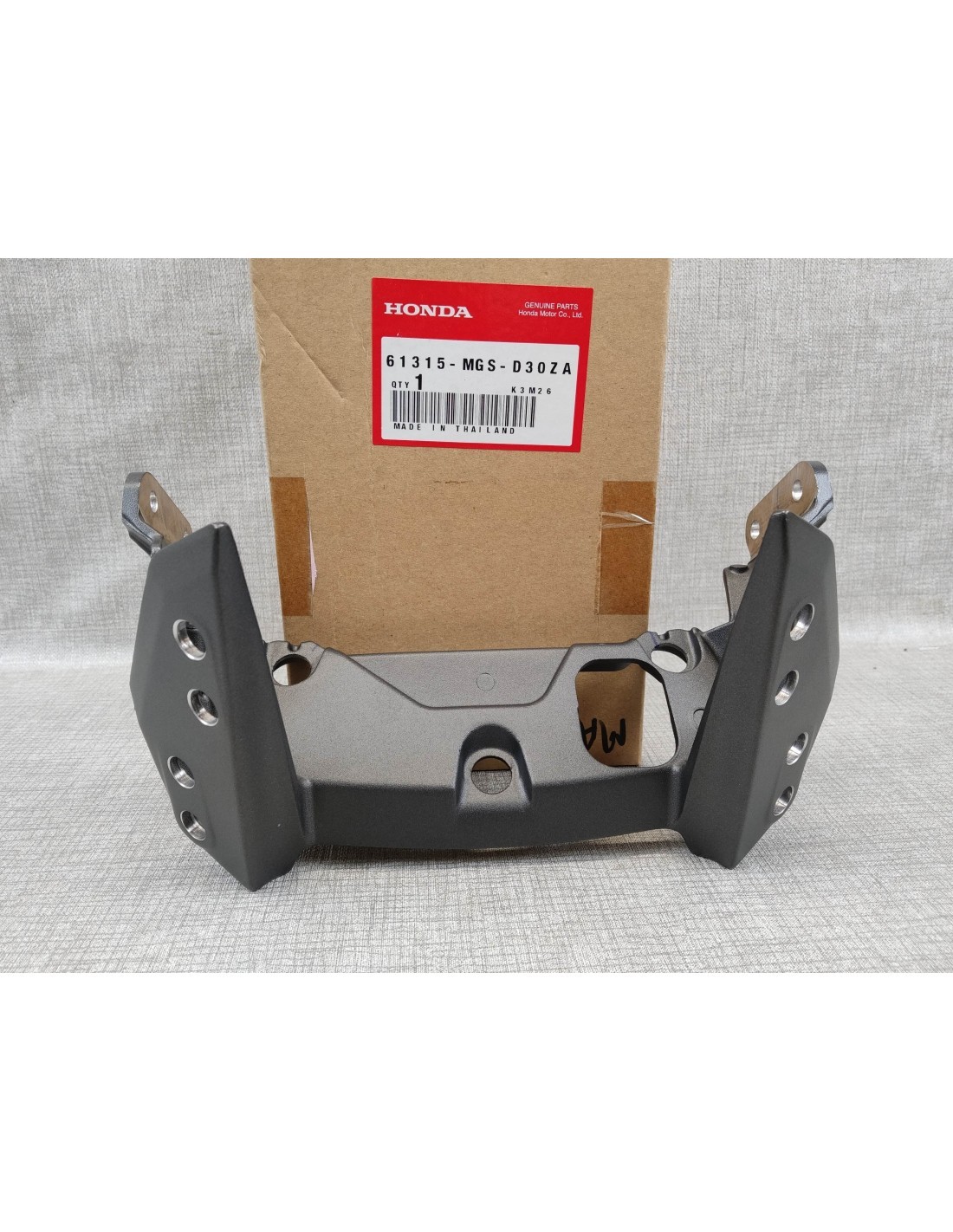 Support de compteur NC700 X pièce origine HONDA 61315-MGS-D30ZA araignée noire