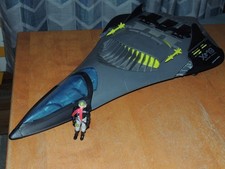 1988 GI Joe Phantom X-19 Ghost Rider 100% complete with Pilot READ!