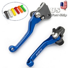 For Yamaha YZ125X YZ125/250 2017-2022 CNC Logo Pivot Clutch Brake Levers&Grips
