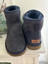 Ugg Classic Short II Mini Shearling Boots SN# 1016222 In Blue Size 11